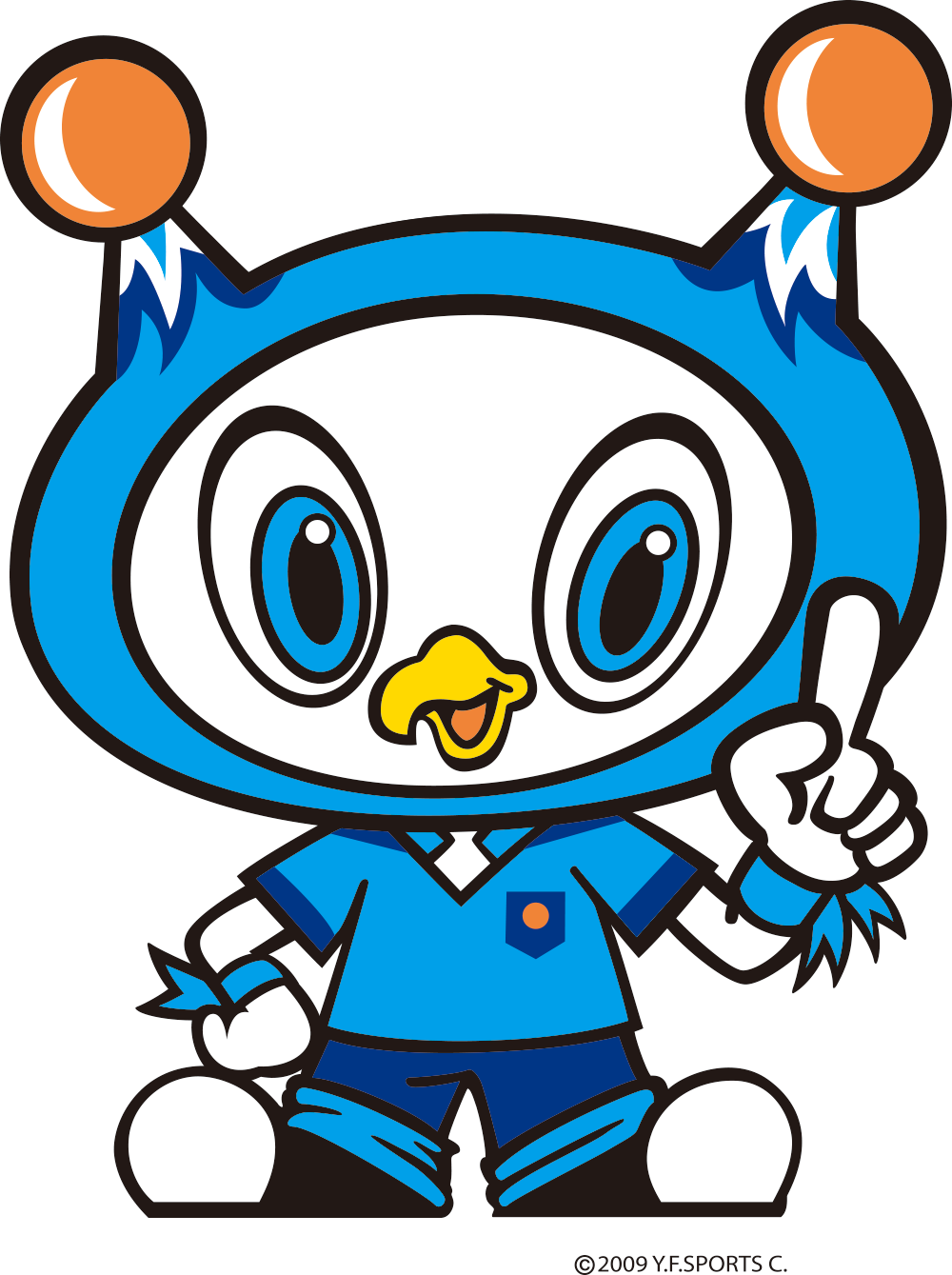 横浜FCオフィシャルマスコット「フリ丸」